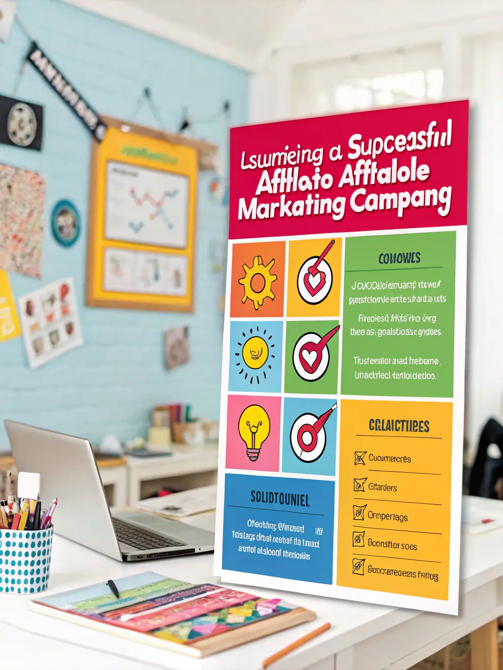 A visually appealing checklist graphic titled 'Sales Playbook Essentials', highlighting key components like target audience, value proposition, and sales scripts.